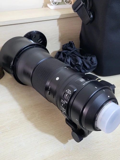 Sigma Téléobjectif 150-600mm F5-6.3 DG OS HSM Contemporary | Monture Nikon | pour la captation à distance et l'événement | Rendu pro