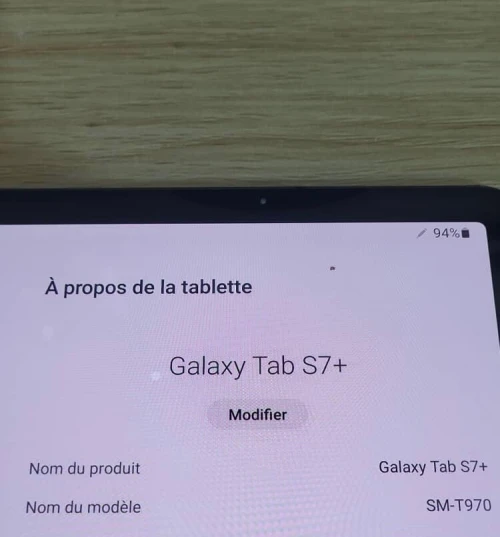 SAMSUNG Galaxy Tab S7 + PLUS 128GB wifi - Silver