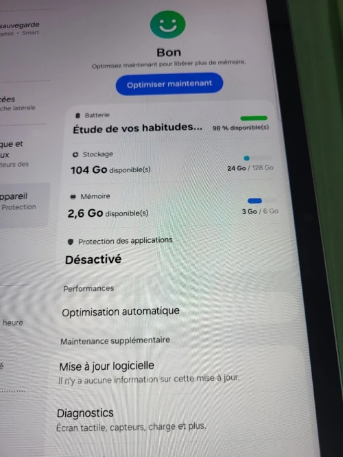 Samsung Galaxy Tab S9 FE - AMOLE 2K - Android 15
