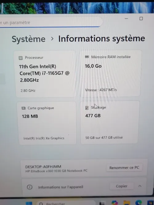 HP EliteBook X360 1030 G8 TACTILE 2-En-1 | CORE i7-1165G7 | 16GB RAM | 512GB NVME SSD | 4G LTE