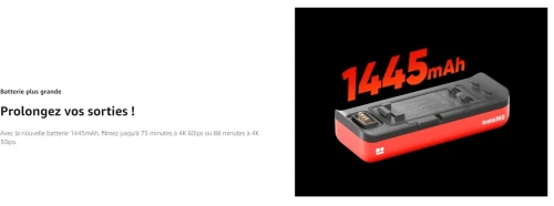 Insta360 One RS Twin Edition on Geht's Kit - Caméra d'action étanche 4K60fps et 5.7K 360 avec objectifs interchangeables - stabilisation - Photos 48MP - HDR Actif - Traitement IA