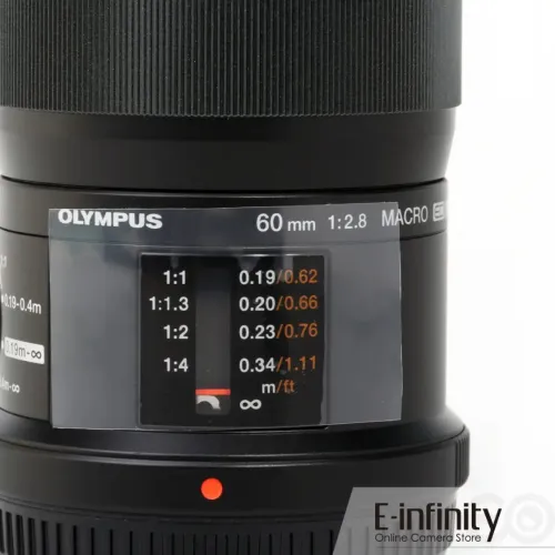 Objectif Olympus M. Zuiko Digital ED 60 mm f/2.8 Macro