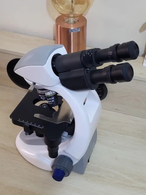 Microscope de laboratoire binoculaire - 1000x - objectifs IOS N-PLAN - B-292PLi - OptikaI