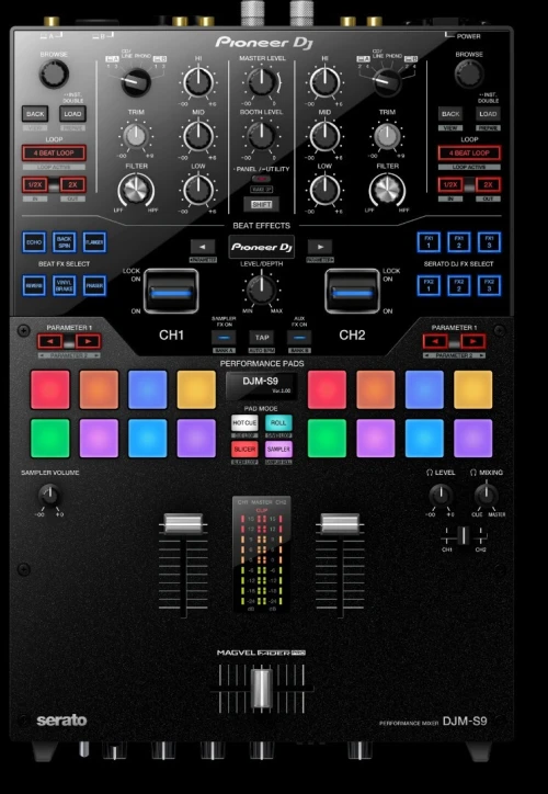 Table de mixage Pioneer DJM S9 édition limitée Gold un équipement DJ et home studio.