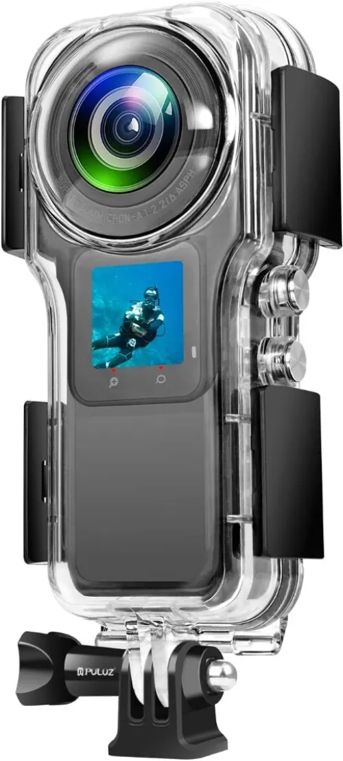 Insta360 One RS 1-inch 360 Edition - Caméra 360 VIDEO UHD 6K avec Deux capteurs 1 Pouce, co-conçue avec Leica, Photo 21MP, stabilisation FlowState, Faible luminosité de qualité, résistante à l'eau