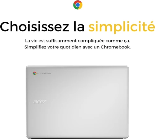 ACER Chromebook 314 CB314 - 14 POUCES FHD TACTILE - Pentium Silver N5030 - 8GB RAM  - 64GB eMMC