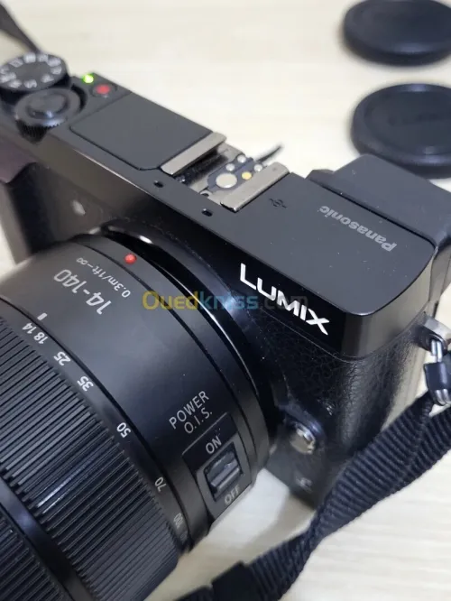 Panasonic Lumix GX80 | Hybride Compact Vidéo UHD 4K + panasonic lumix g vario 14-140mm f3.5-5.6 asph