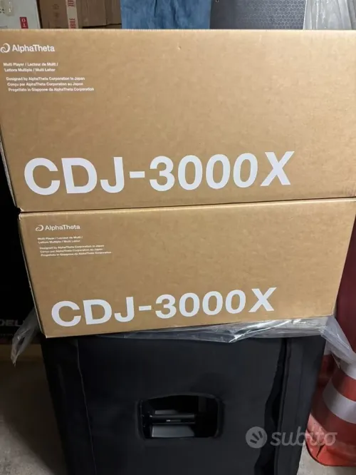 Pack 2x Pioneer DJ AlphaTheta CDJ-3000X + DJM-V10 - NEUF JAMAIS UTILISÉ - ( SOUS BLISTER ) non déballée