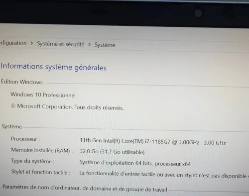 HP ELITEBOOK 830 G8 | CORE i7-1185G7 | 32GB RAM | 512GB SSD | INTEL IRIS XE GRAPHICS