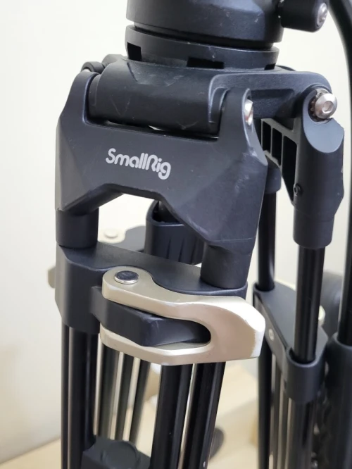 SMALLRIG AD-01 Trépied Vidéo, Trépied en Alliage d'Aluminium de 73"/186cm avec Tête Fluide