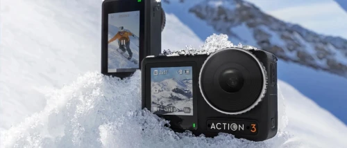 Dji Osmo Action 3 Camera sport d'action étanche Adventure combo - Vidéo en UHD 4K-120 ips 