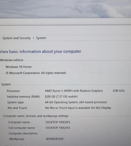Gaming Lenovo IdeaPad 3 | AMD RYZEN 5 4600H @3.0GHz | NVIDIA GTX 1650Ti 4GB | 8GB RAM | 512GB NVMe