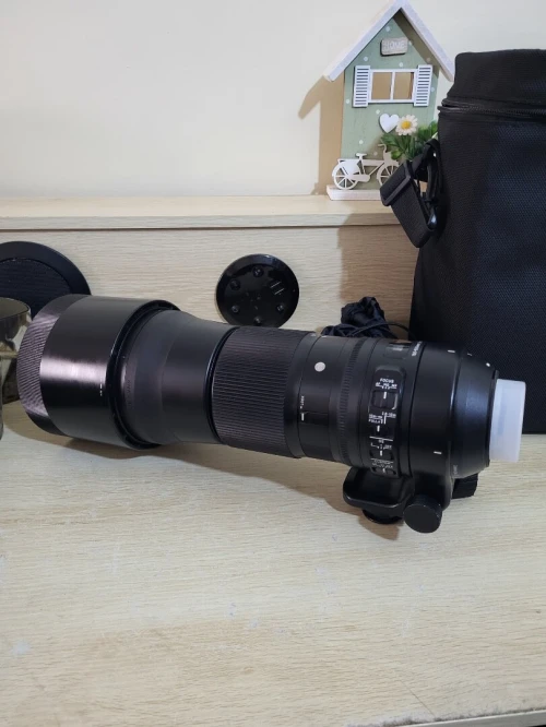 Sigma Téléobjectif 150-600mm F5-6.3 DG OS HSM Contemporary | Monture Nikon | pour la captation à distance et l'événement | Rendu pro