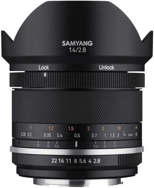 Objectif Samyang MF 14 mm f/2,8 MK2 - ultra grand angle dédié à la photographie de paysage - Nikon F