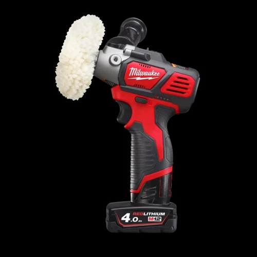 Milwaukee M12 BPS-421X - Set ponceuse polisseuse Li-Ion 12V (1x batterie 4.0Ah & 1x 2.0Ah) dans HD Box - NEUF JAMAIS UTILISÉ.