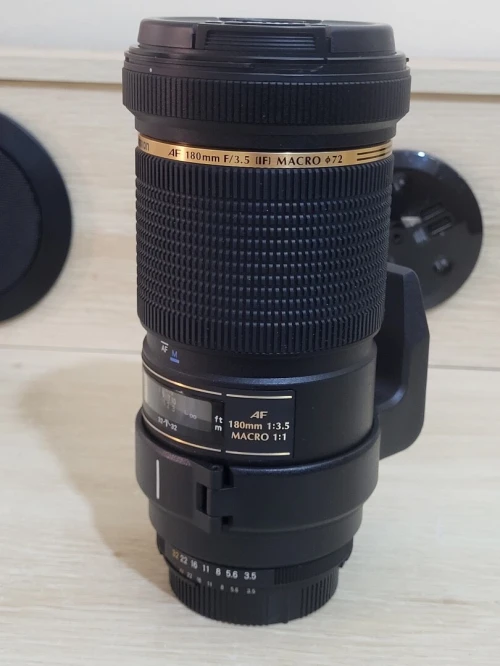 Téléobjectif Tamron 180mm f/3.5 SP AF Di LD IF Macro 1:1 Monture Nikon