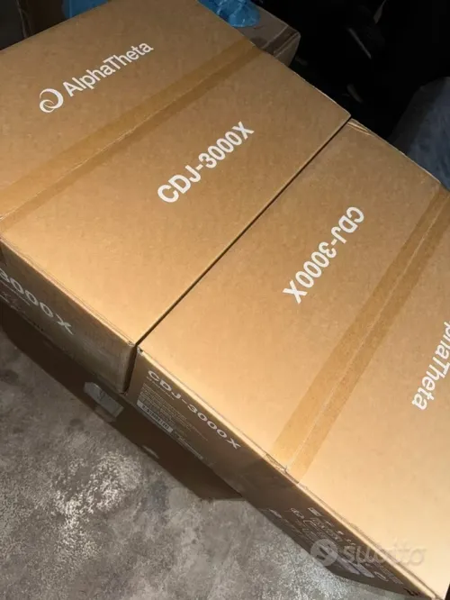 Pack 2x Pioneer DJ AlphaTheta CDJ-3000X + DJM-V10 - NEUF JAMAIS UTILISÉ - ( SOUS BLISTER ) non déballée