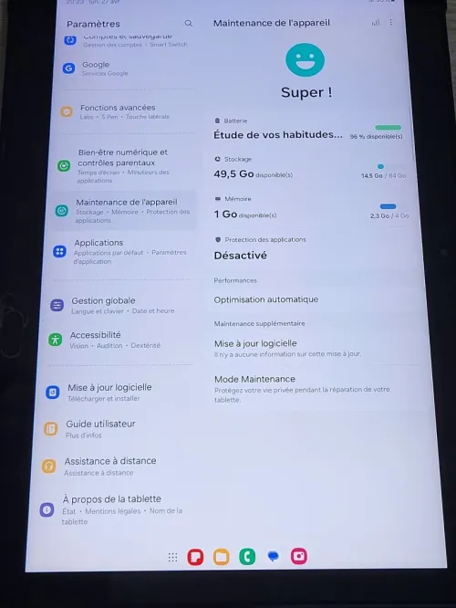 SAMSUNG Galaxy Tab ACTIVE4 Pro | 5G | 10 POUCES | 64GB | étanche | puce rapide vous permet d'utiliser tous vos jeux et services de streaming en toute fluidité.