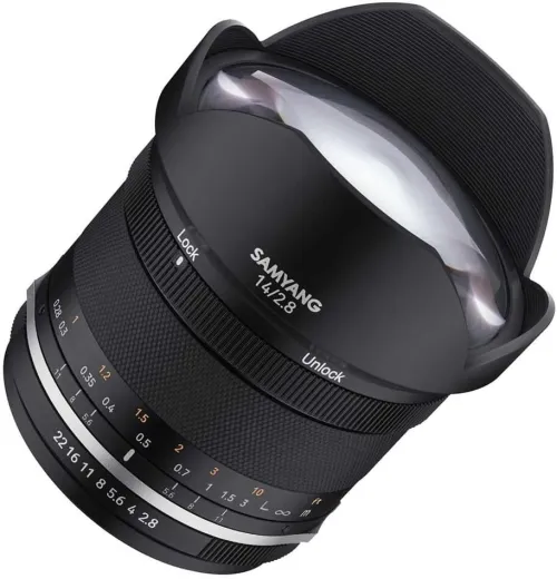 Objectif Samyang MF 14 mm f/2,8 MK2 - ultra grand angle dédié à la photographie de paysage - Nikon F