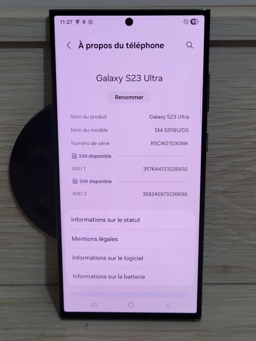Samsung Samsung Galaxy S23 Ultra 512GB COULEUR VERT