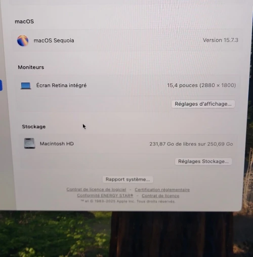 MacBook Pro 16" 2019 | CORE i7 | 16GB RAM | AMD RADEON PRO 555X 4GB | 256GB SSD | GAMME Workstation