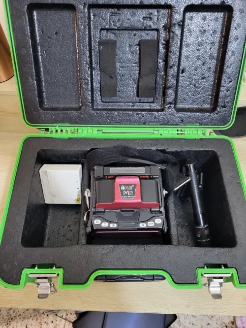 soudeuse Fibre Optique inno m7 fusion splicer AVEC cliveuse fibre optique SKL-6C de haute précision