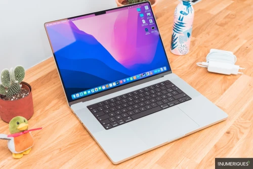MacBook Pro M1 2021 16 POUCES | Puce M1 Pro CPU 10 | GPU 16 | 16GB RAM | 512GB SSD | GRIS SIDERAL |
