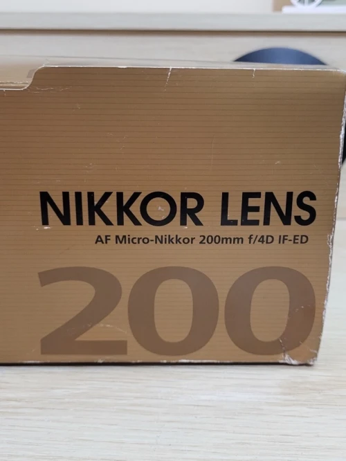 Téléobjectif Macro Nikon AF Micro-Nikkor 200 mm F/4D ED IF | JAPON | NEUF