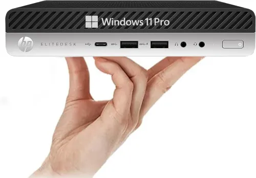 Mini AI PC HP EliteDesk 8 G1i | CORE Ultra 7 265T | 16GB RAM | 512GB NVMe SSD | Wi-Fi 6E/Bluetooth | INTEL GRAPHICS | ÉTAT NEUF JAMAIS UTILISÉ ( SOUS BLISTER ) non déballée