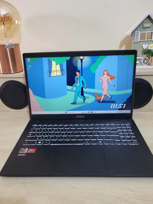 MSI MODERN 15.6'' FHD | RYZEN 7 7730U | 16GB RAM | 512GB NVMe SSD | AMD RADEON GRAPHICS