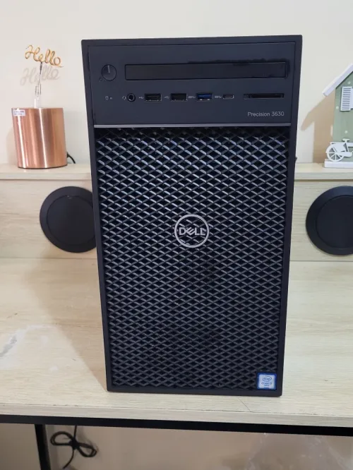 DELL PRECISION 3630 | CORE i7-9700 | NVIDIA RTX 2060 6GB | 256GB NVMe + 1TB HDD | 32GB RAM | WORKSTATION