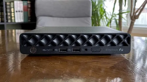 Mini AI PC HP EliteDesk 8 G1i | CORE Ultra 7 265T | 16GB RAM | 512GB NVMe SSD | Wi-Fi 6E/Bluetooth | INTEL GRAPHICS | ÉTAT NEUF JAMAIS UTILISÉ ( SOUS BLISTER ) non déballée