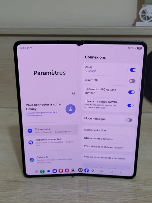 SAMSUNG GALAXY Z Fold 5 | Dual SIM | 256GB | 12GB RAM | Noir fantôme