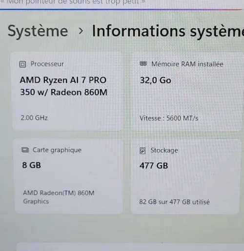 THINKPAD P16s GEN 4 | RYZEN AI 7 PRO 350/w | 32GB RAM | 512GB | RADEON 860M 8GB | Workstation