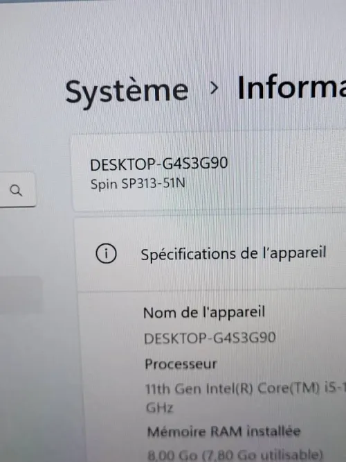 ACER SPIN X360 TACTILE | 2-EN-1 | CORE i5 1135G7 | 8GB RAM | 512GB NVMe SSD | IRIS XE GRAPHICS