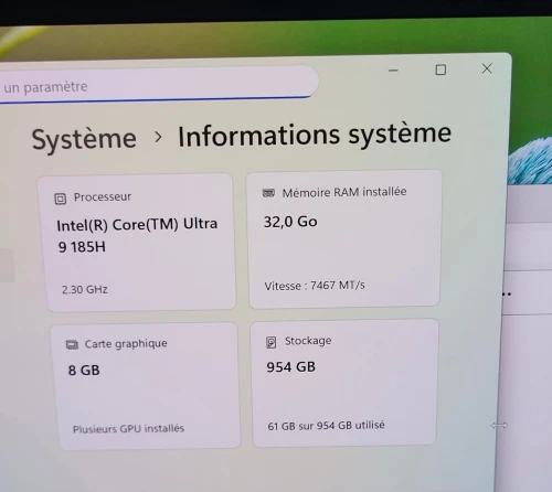 IA THINKPAD P1 | OLED UHD 4K TACTLE | CORE ULTRA 9-185H vPro | NVIDIA RTX 4070 8GB | 32GB RAM | 1TB NVMe | Workstation