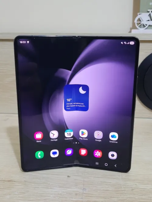SAMSUNG GALAXY Z Fold 5 | Dual SIM | 256GB | 12GB RAM | Noir fantôme