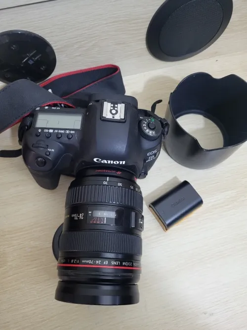 Canon EOS 5D Mark IV | Capteur 30Mpx Rendu cinématographique 4K + Objectif Canon EF 24 70 2.8 L USM