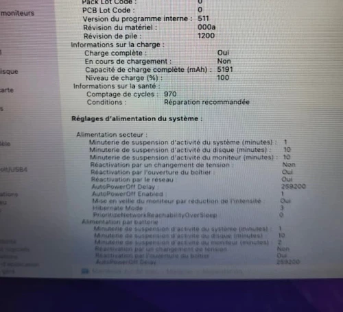 MACBOOK AIR 13'' 2015 | INTEL CORE i5 Double Coeur | RAM 8GB | 256GB SSD