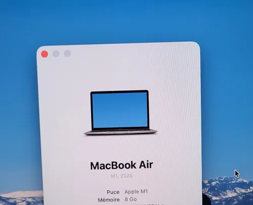 MacBook Air M1 2020 Gris Sideral - CPU M1 8C - 8GB RAM - 256GB SSD