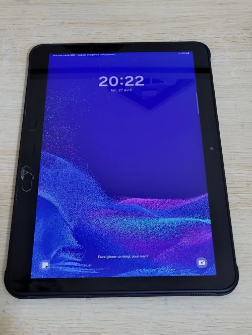 SAMSUNG Galaxy Tab ACTIVE4 Pro | 5G | 10 POUCES | 64GB | étanche | puce rapide vous permet d'utiliser tous vos jeux et services de streaming en toute fluidité.
