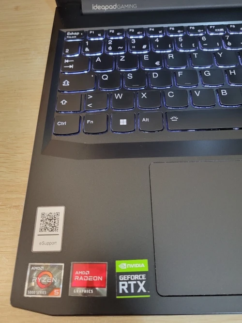 Gaming Lenovo IdeaPad 3 | AMD RYZEN 5 5600H @3.3GHz | NVIDIA RTX 3050 6GB | 16GB RAM | 512GB NVMe