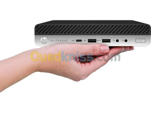 Ultra Mini HP EliteDesk 800 G4 | INTEL 8EME GEN CORE I5 8600 | 16GB RAM | 512GB SSD | UHD GRAPHICS