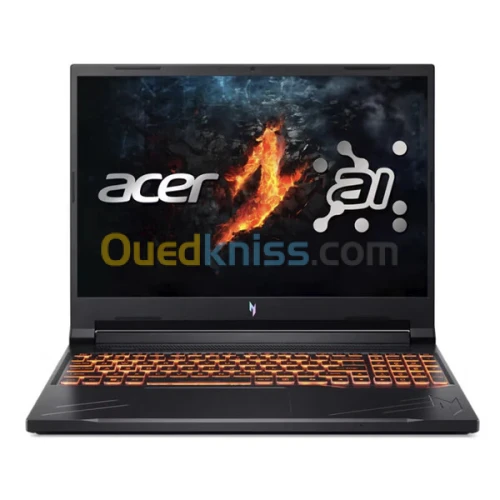 LAPTOP ACER NITRO V16 ANV16-71-70F7 | I7-14650HX DDR5 16G Ssd.512Go RTX4060 8G 16" 165hz