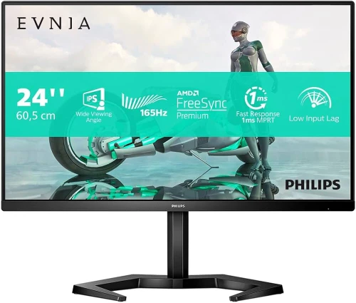 ECRAN GAMING PHILIPS ENVIA 24" 165HZ IPS HDMI BLACK