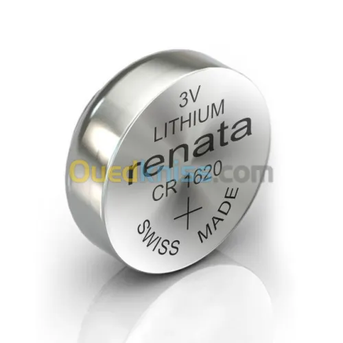 PILE CR1620 LITHIUM 3V 68MAH BL1 RENATA