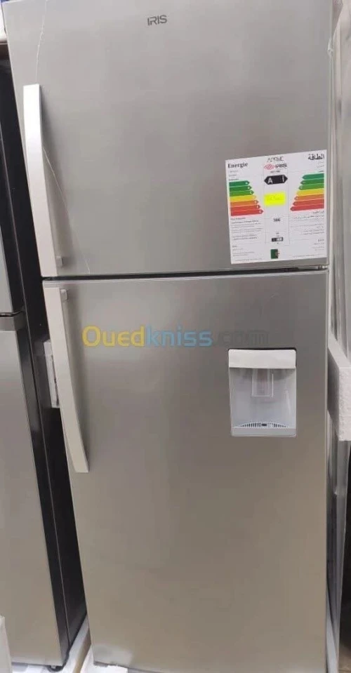 PROMO Réfrigérateur IRIS 480L Defrost Avec distributeur Deau Blanc 58000Da/Gris 59000Da/Inox 62000Da