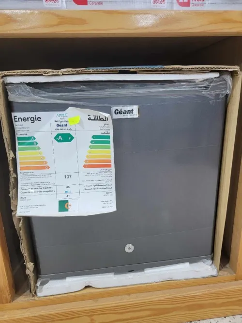 PROMO Mini Bar Géant 48L Gris avec clé 19000Da