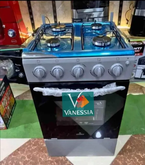 PROMO Cuisinière Cristor 4feux 50cm inox 24000Da