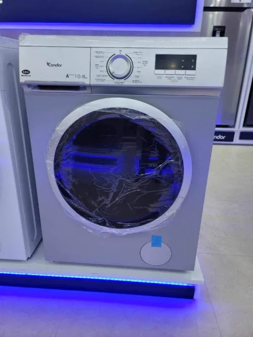 PROMO Machine à laver automatique Condor LuLa 8kg 1400Tr/Mn Blanc 47000Da/ Gris 49000Da